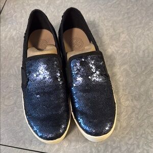 Kurt Geiger Black Sneakers Slip-On Style